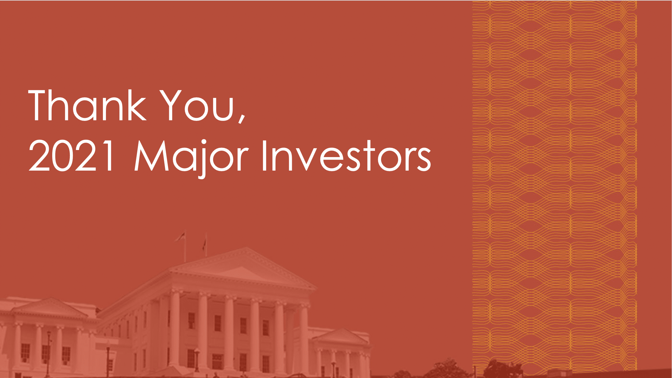 RPAC Major Investors Virginia REALTORS®