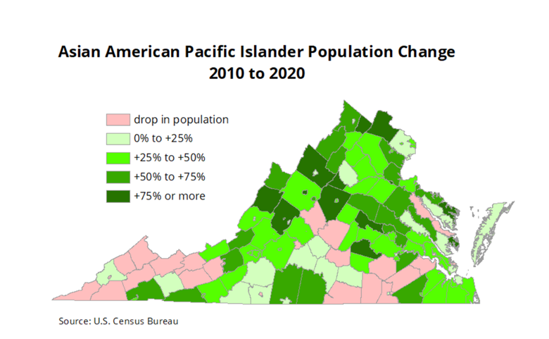 AAPI Population Change