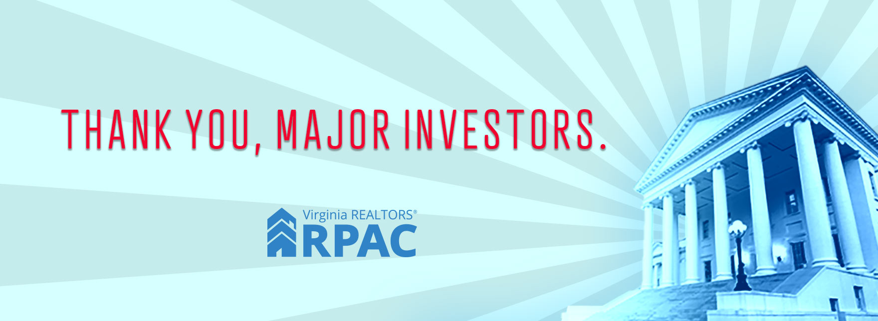 Thank You, RPAC Major Investors