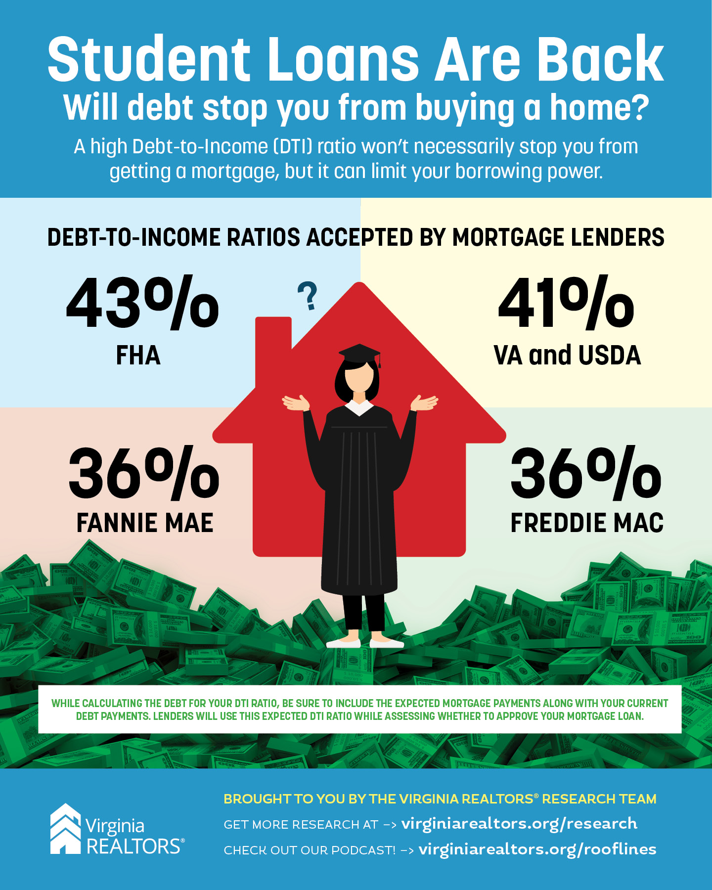 Student Debt infographic