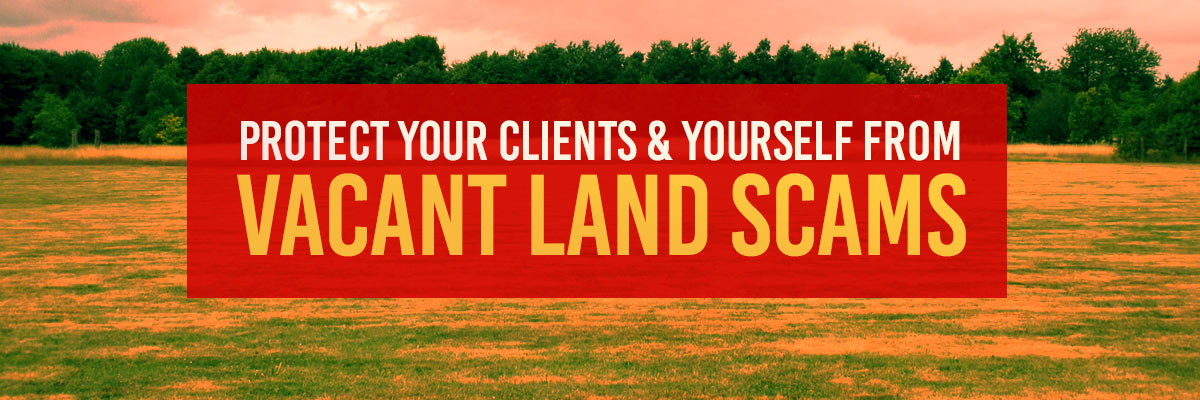 Vacant Land Scams